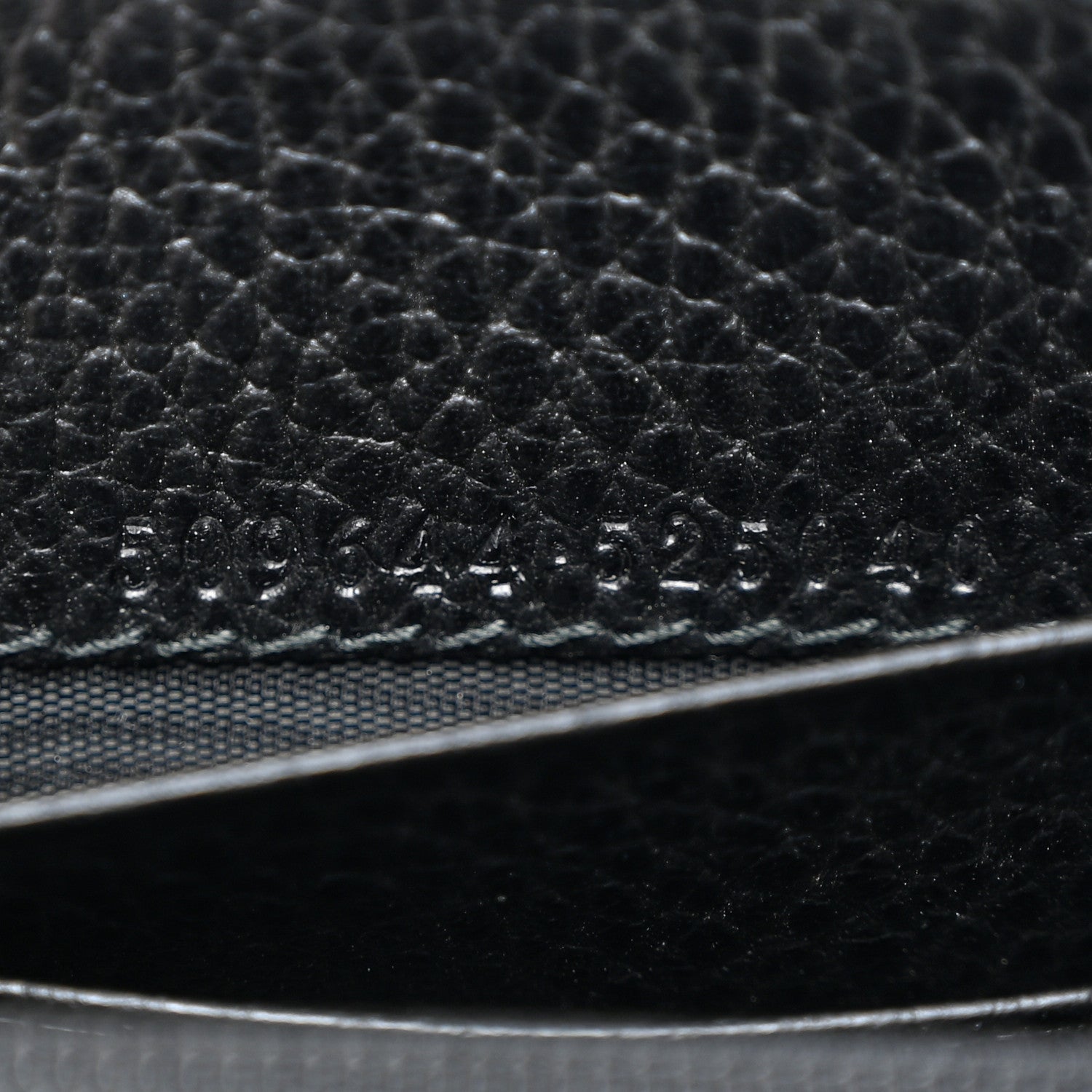 Gucci Dollar Calfskin GG Zip Around Wallet Black 7 of 7
