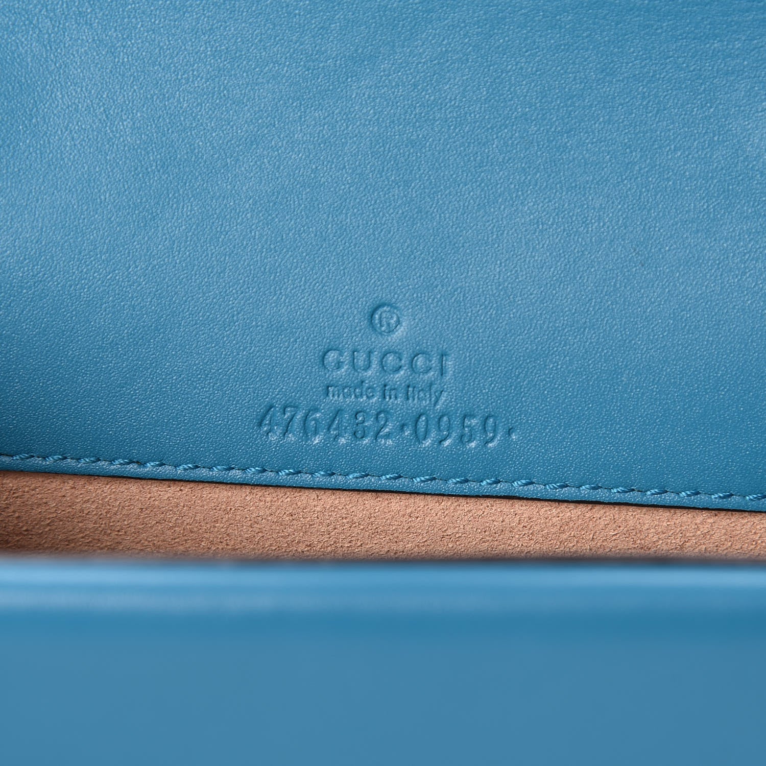 Gucci Velvet Super Mini Dionysus Shoulder Bag Pavone Cyan 6 of 12