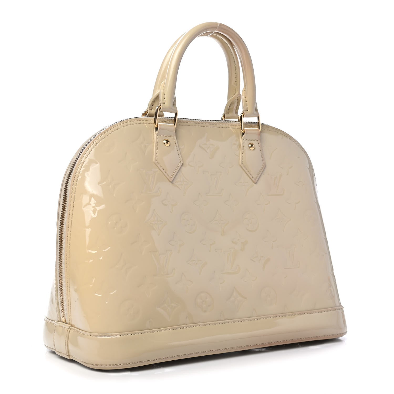 Louis Vuitton Vernis Alma PM Blanc Corail 2 of 6