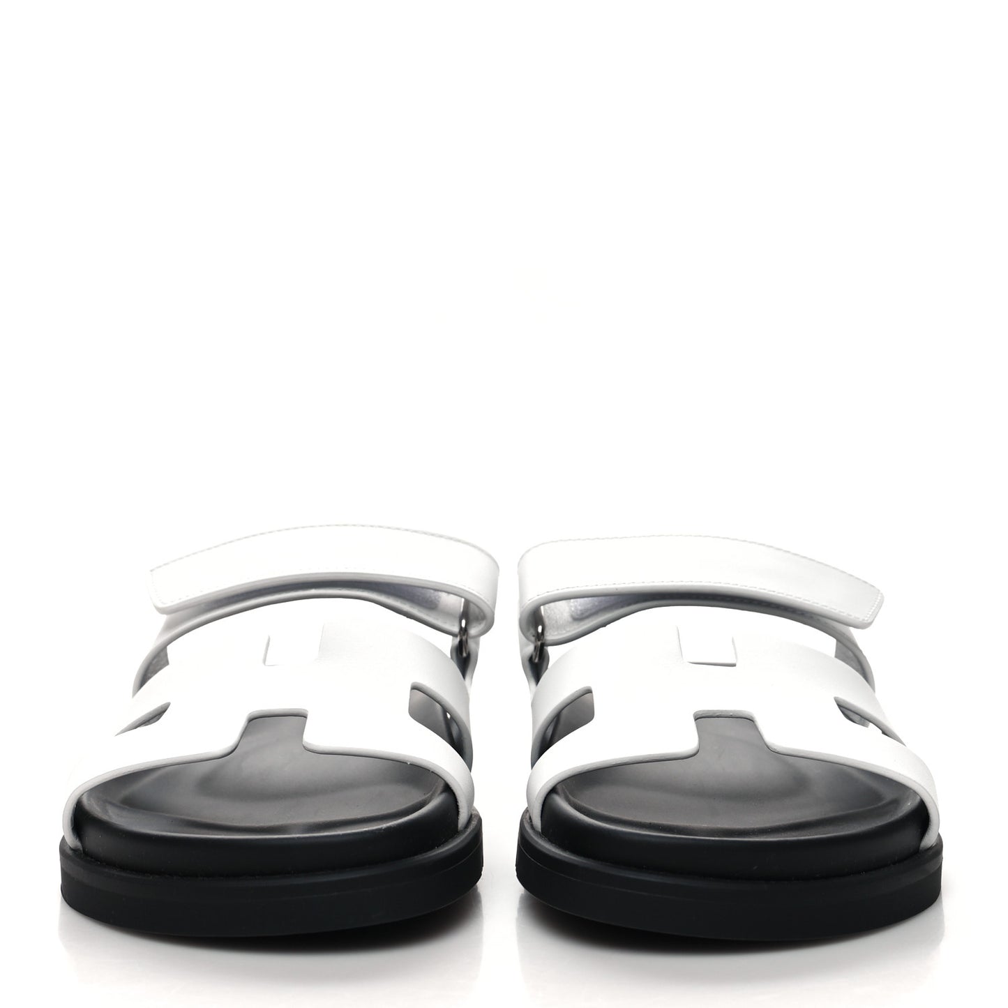 Calfskin Womens Chypre Sandals 36 White