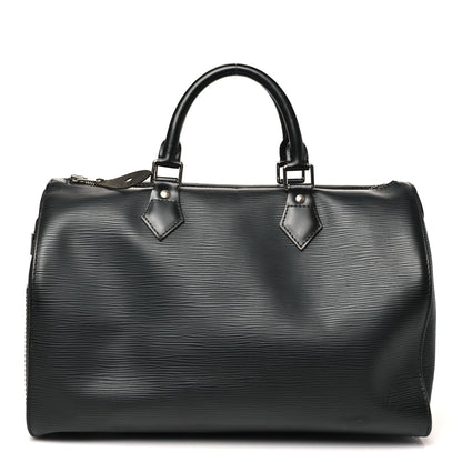 Louis Vuitton Epi Speedy 30 Black 1 of 10