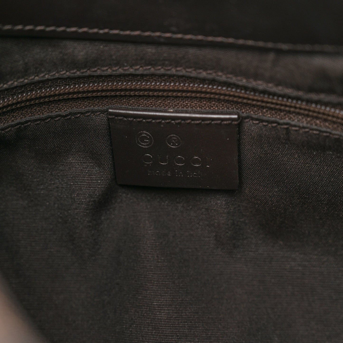 Monogram Hobo Dark Brown