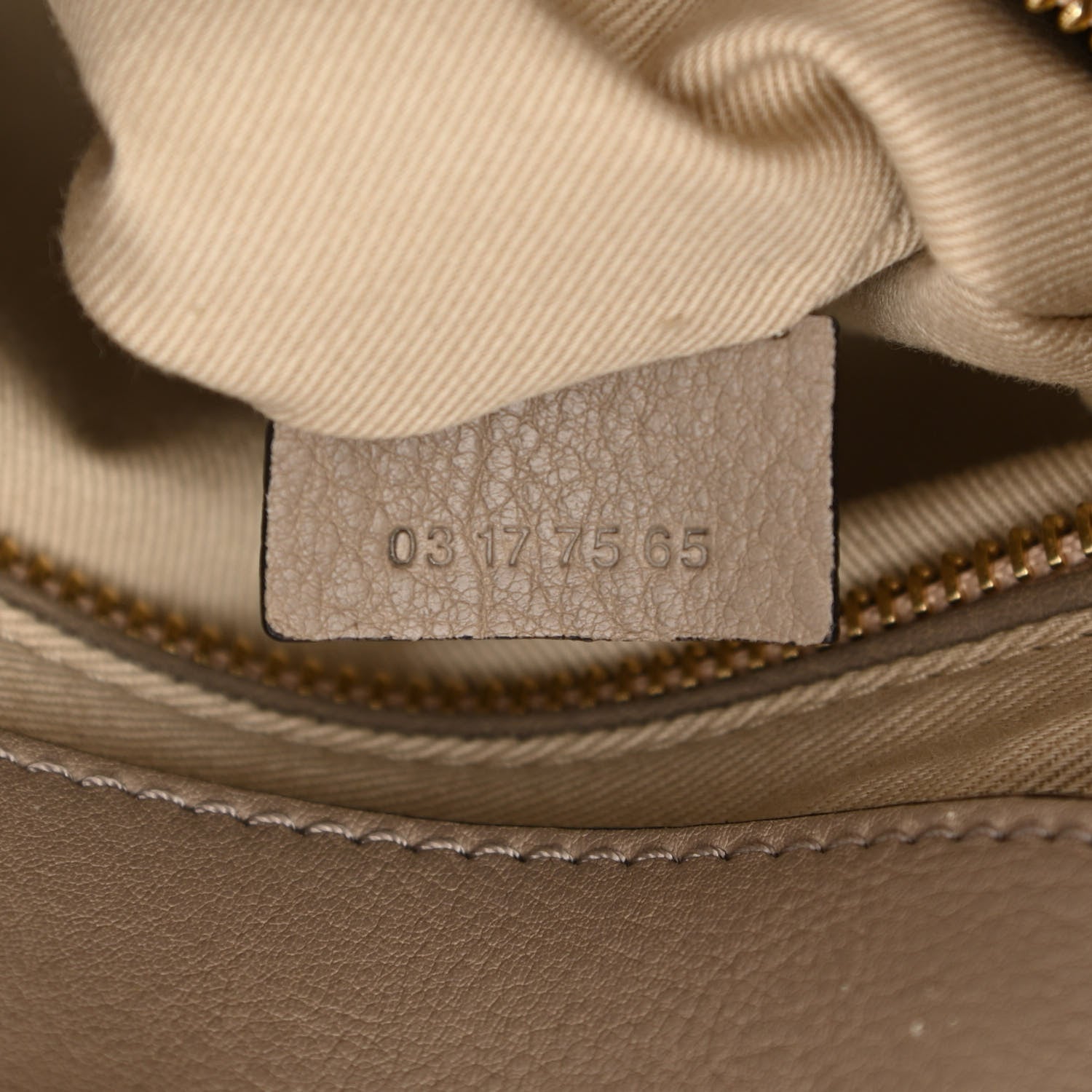 Chloe Suede Calfskin Medium Owen Bucket Bag Motty Grey 7 of 14