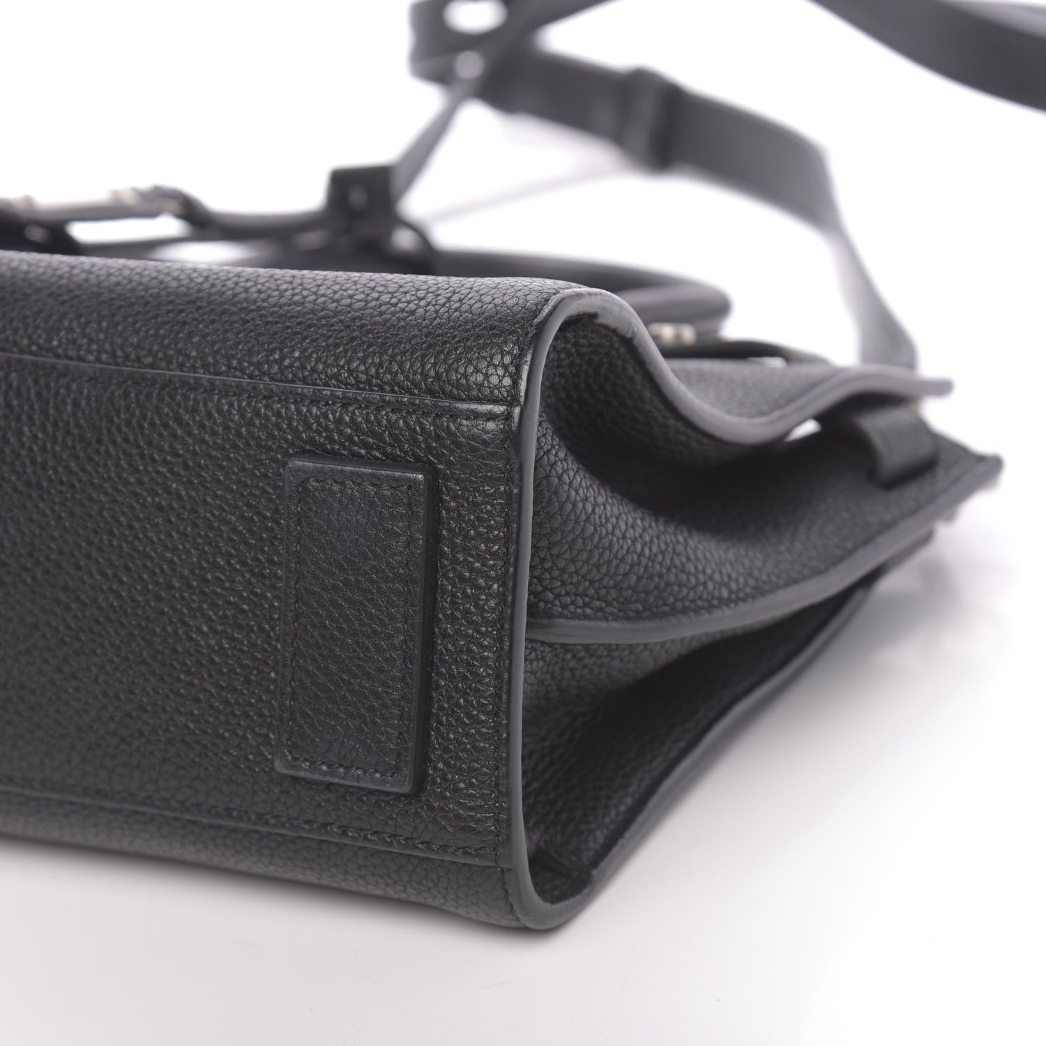 Saint Laurent Grained Calfskin Nano Sac De Jour Souple Black 10 of 10