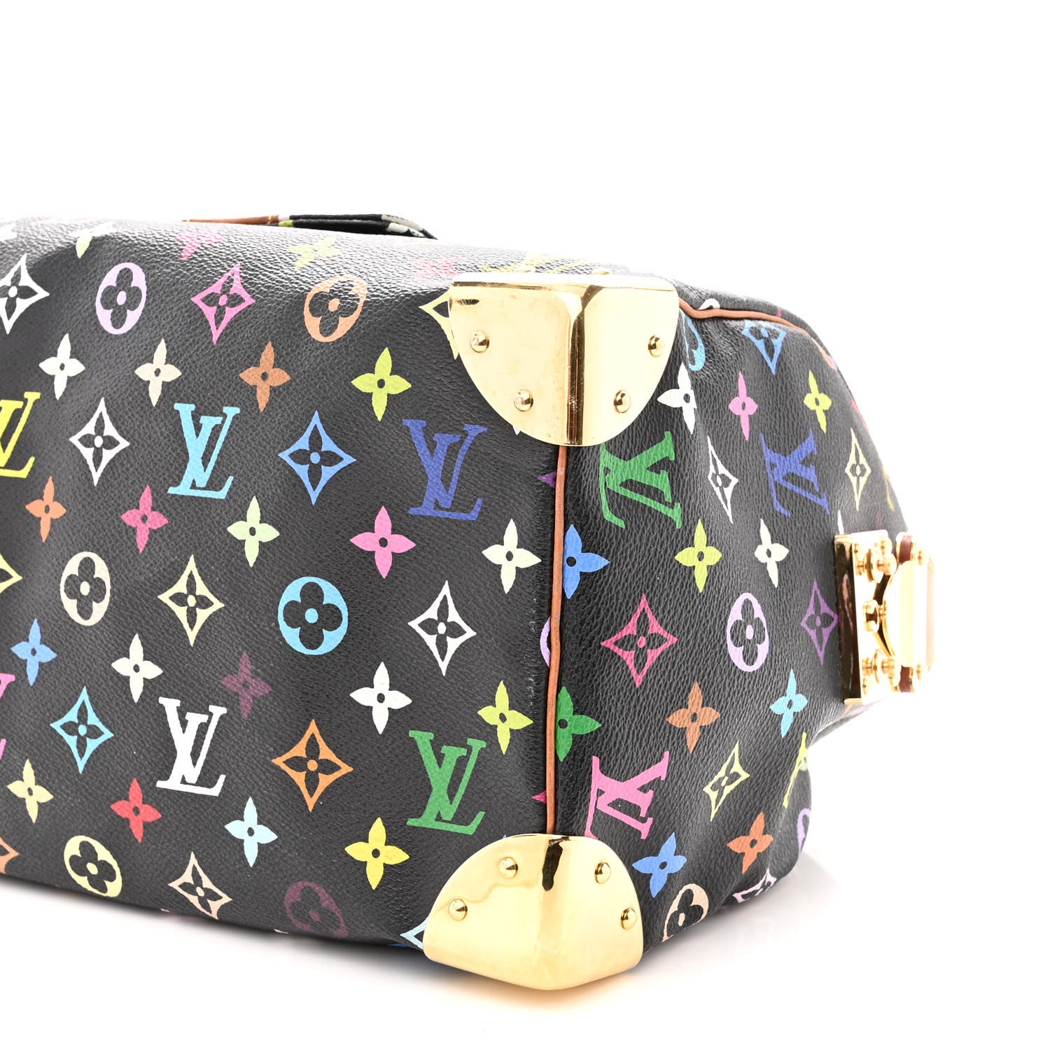 Louis Vuitton Monogram Multicolor Speedy 30 Black 10 of 12