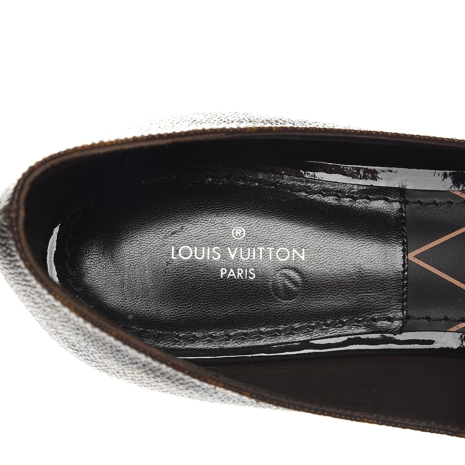 Louis Vuitton Monogram Inspired Ballerina Flats 37.5 6 of 9