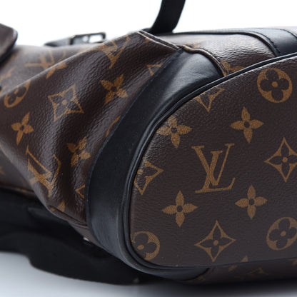 Louis Vuitton Monogram Macassar Christopher PM Backpack 8 of 9