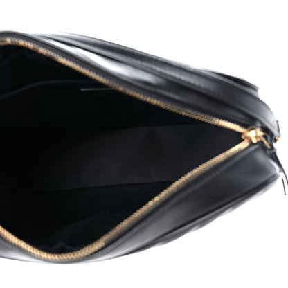 Saint Laurent Calfskin Matelasse Monogram Lou Camera Bag Black 5 of 9
