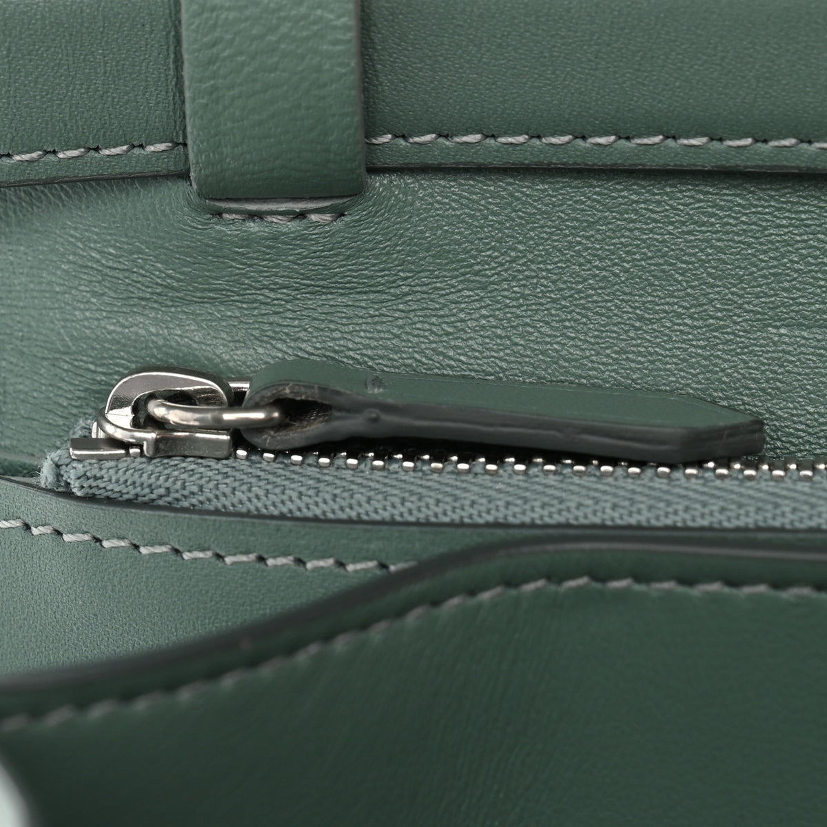 Celine Box Calfskin Medium Classic Box Flap Bag Celadon 12 of 13