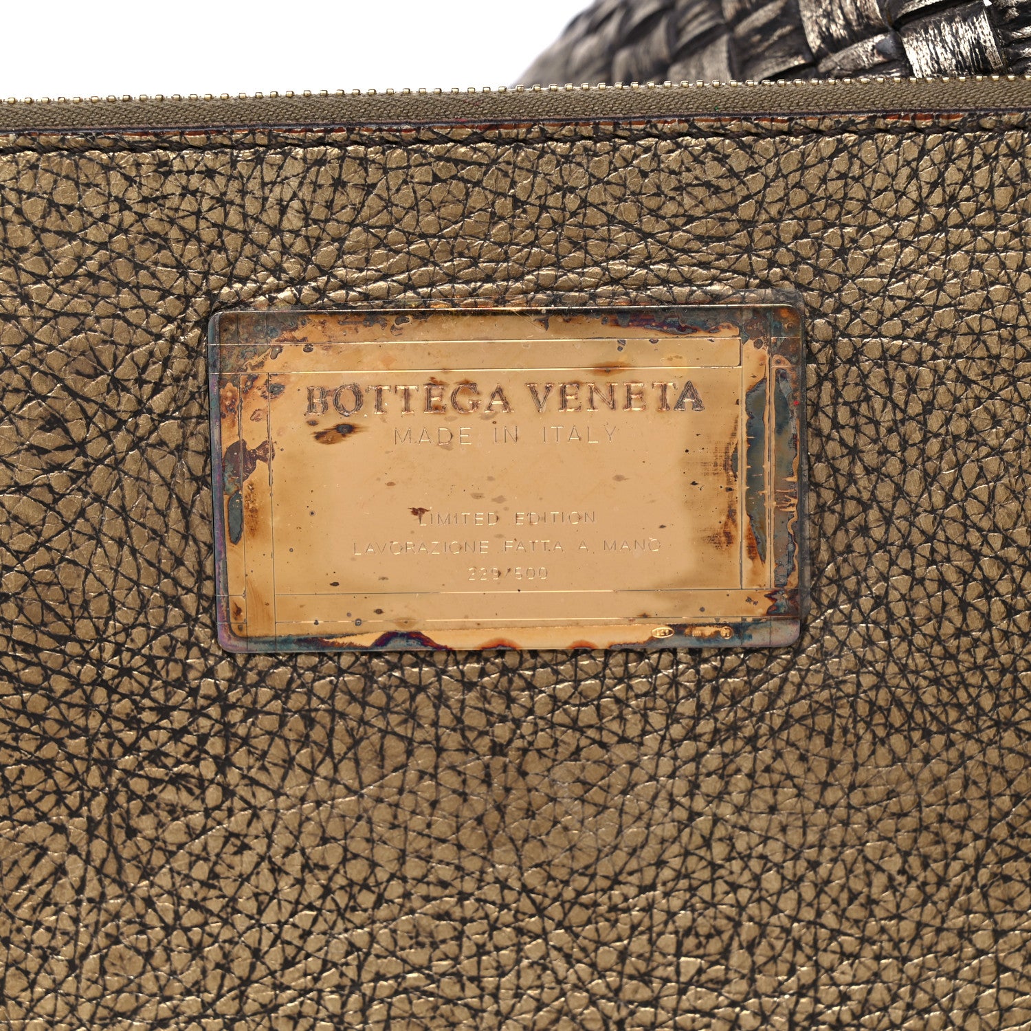 Bottega Veneta Intrecciato Medium Cabat Platino Ossidato 7 of 12
