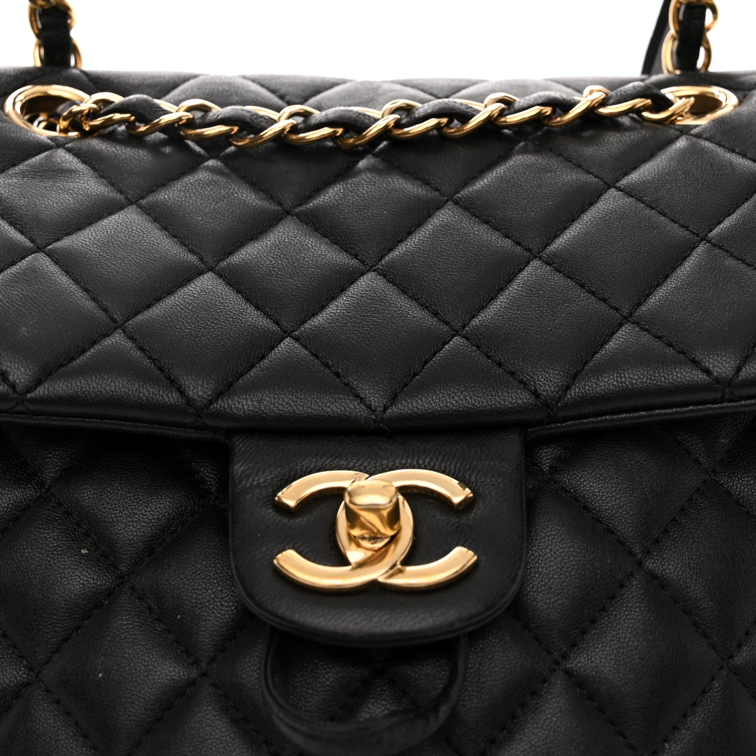 Chanel Lambskin Quilted Small Urban Spirit Backpack Black 8 of 10