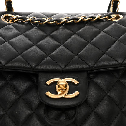 Chanel Lambskin Quilted Small Urban Spirit Backpack Black 8 of 10