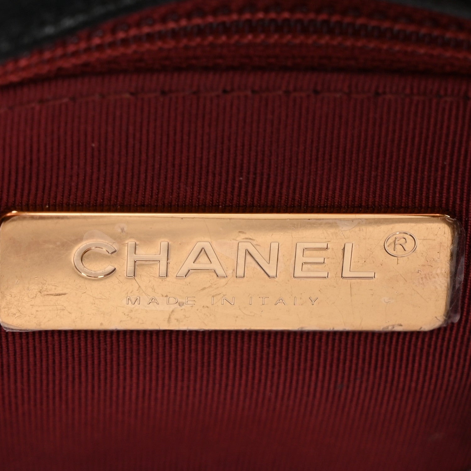 Chanel Lambskin Quilted Chain Infinity Waist Belt Bag Black 6 of 10