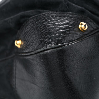 Gucci Monogram Large Jockey Hobo Black 13 of 25