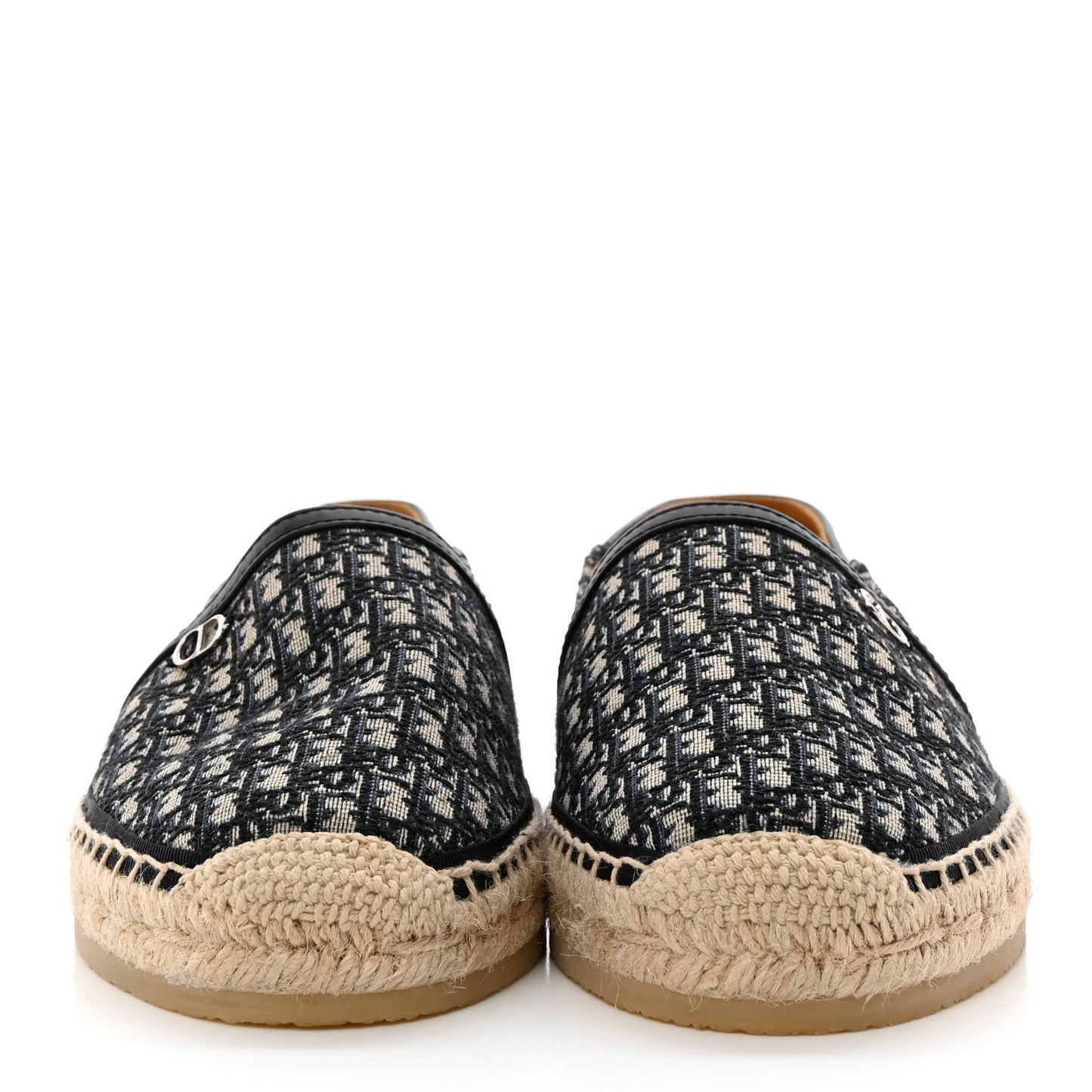 Oblique Womens Paradise Espadrilles 38 Beige Blue