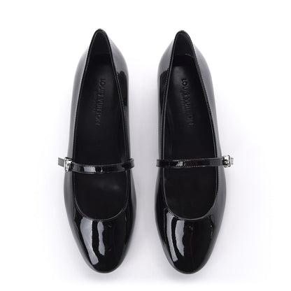 Louis Vuitton Patent Uniformes Ballet Flats 36.5 Black 5 of 10