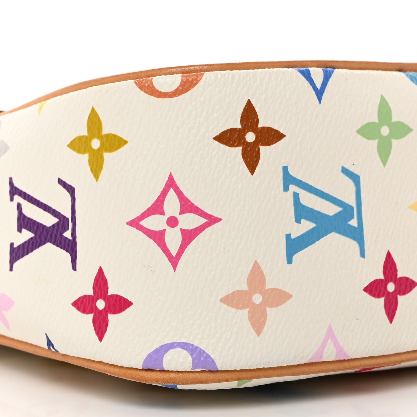 LOUIS VUITTON Monogram Multicolor Sologne White