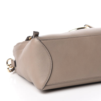 Chloe Calfskin Small Faye Day Shoulder Bag Motty Grey 8 of 10