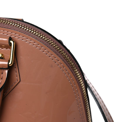 Louis Vuitton Vernis Alma BB Rose Velours 16 of 17