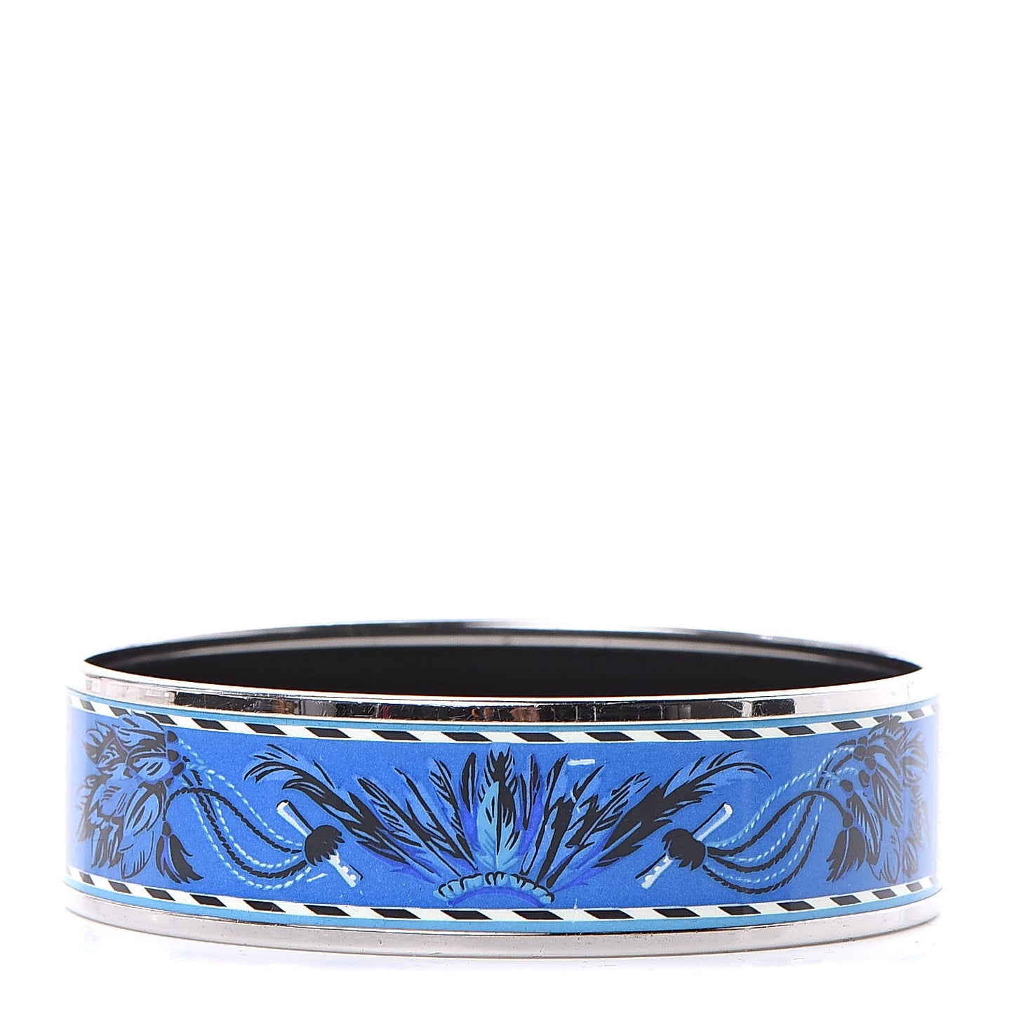Enamel Printed Wide Brazil Bracelet 65