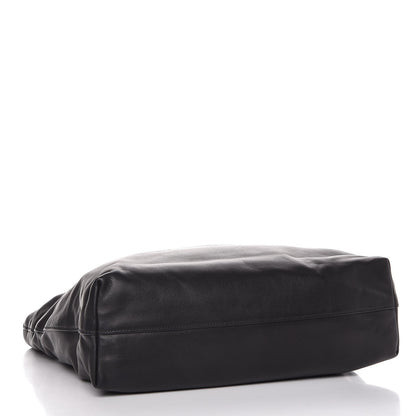 Prada Soft Calf Shopping Tote Black 5 of 9