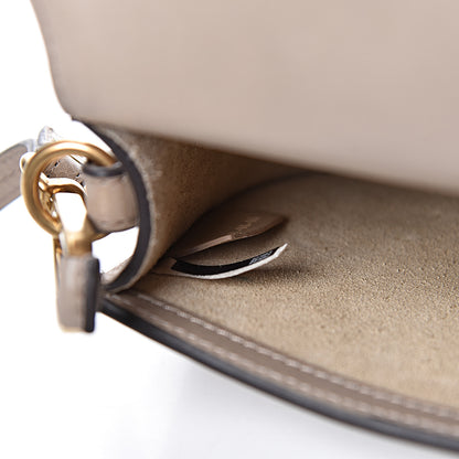 Chloe Calfskin Suede Small Nile Bracelet Bag Motty Grey 7 of 10