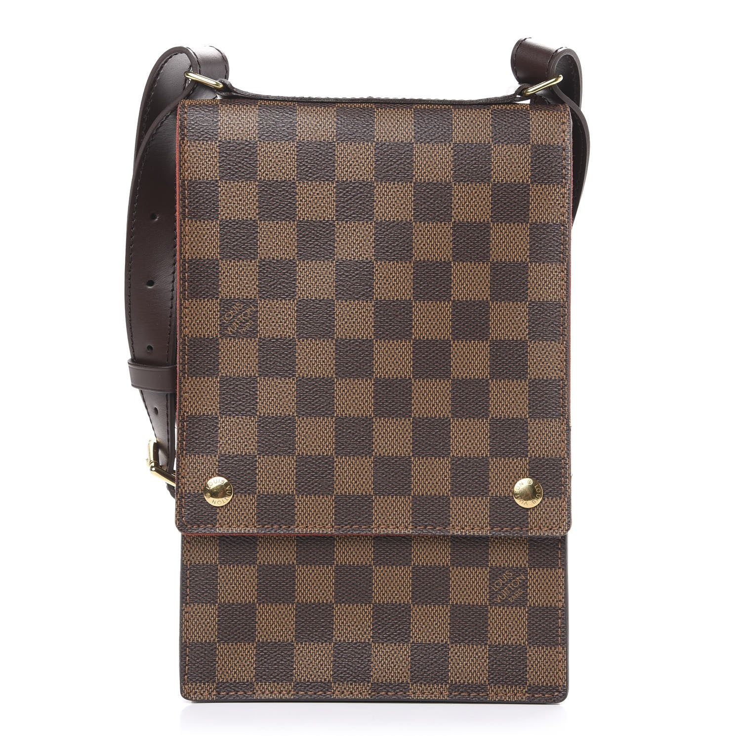 Louis Vuitton Damier Ebene Portobello Travel Shoulder Bag 1 of 11