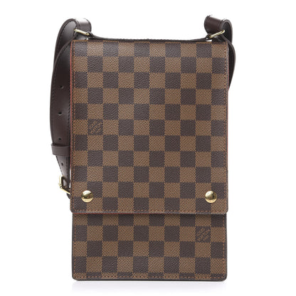Louis Vuitton Damier Ebene Portobello Travel Shoulder Bag 1 of 11
