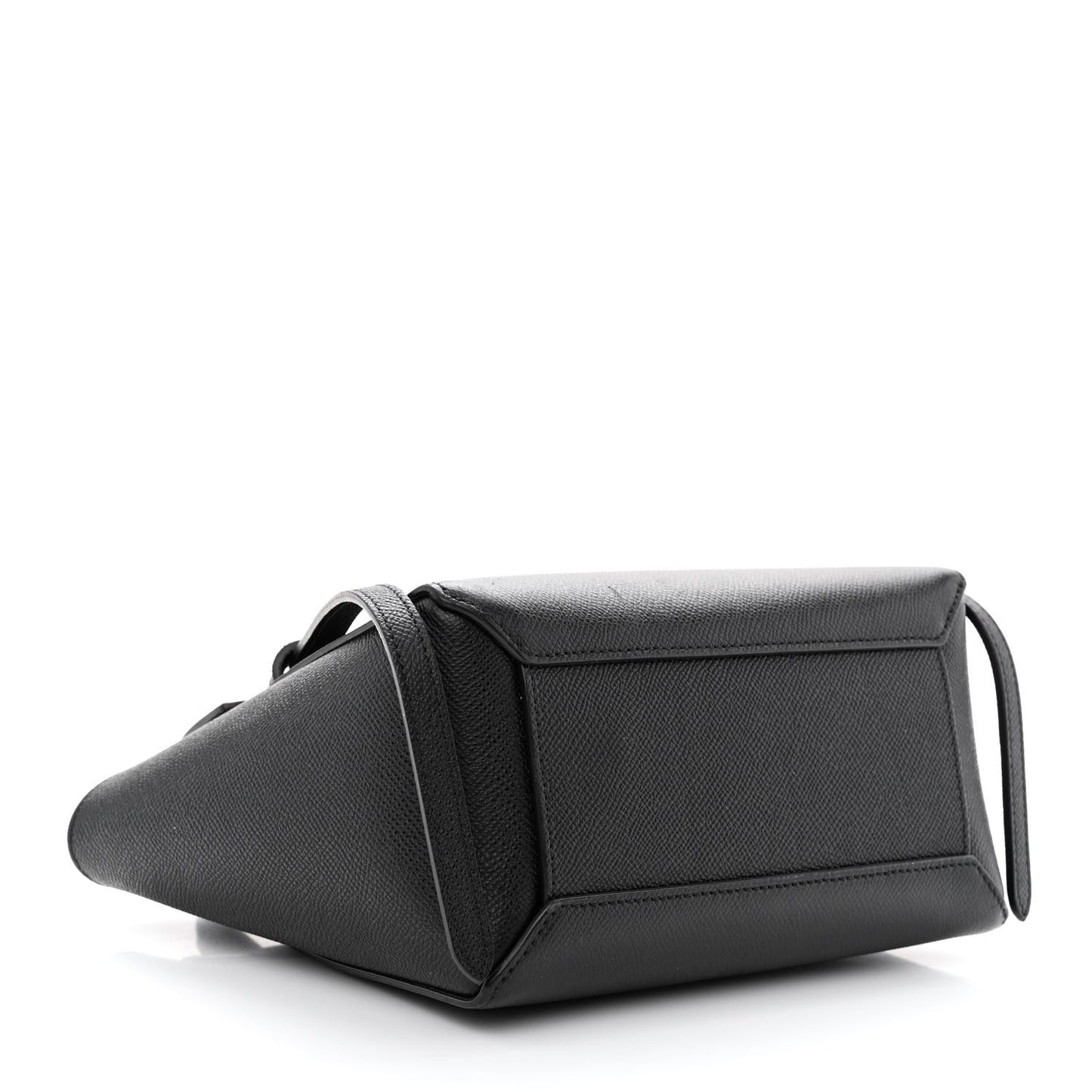 Grained Calfskin Nano Belt Bag Black