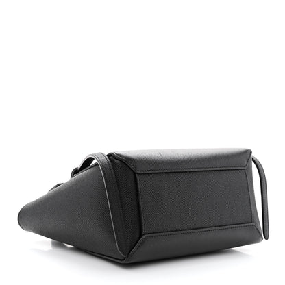 Celine Grained Calfskin Nano Belt Bag Black 4 of 11
