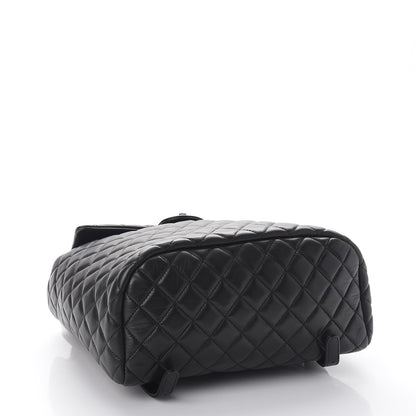 Chanel Calfskin Quilted Large Urban Spirit Backpack Black 4 of 9