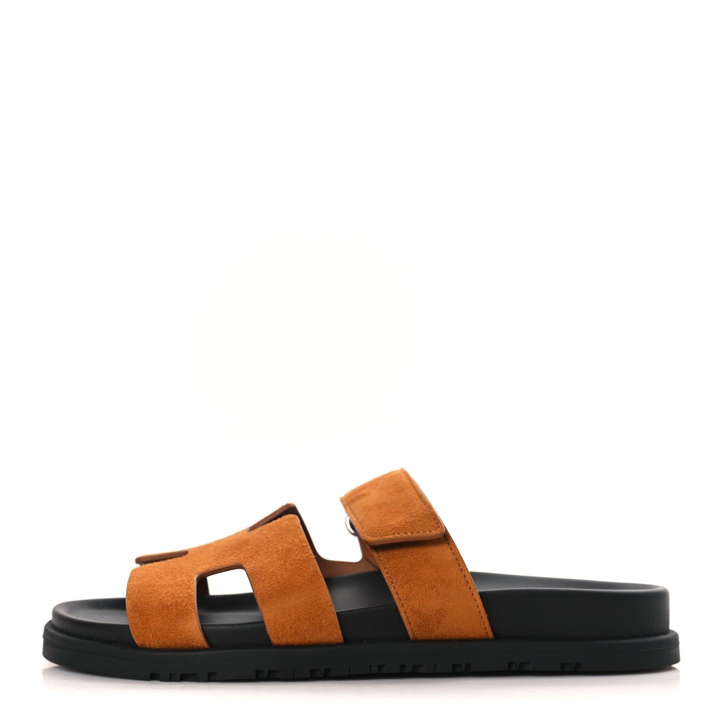 Suede Goatskin Womens Chypre Sandals 37 Naturel