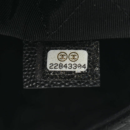 Chanel Caviar Quilted Large Golden Class Pouch Black 7 of 7