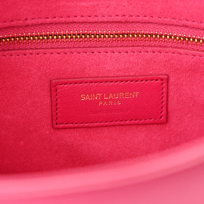 Saint Laurent SAINT LAURENT Smooth Calfskin Le 5 A 7 Hobo Bubblegum 6 of 10