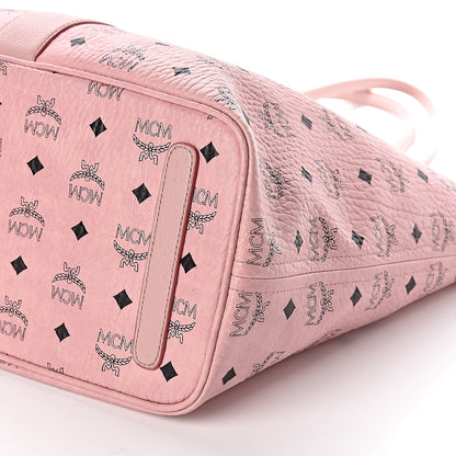 MCM Visetos Medium Liz Reversible Shopper Tote Soft Pink 15 of 17