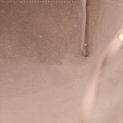 Saint Laurent Calfskin Large Shopping Tote Pale Blush 17 of 19