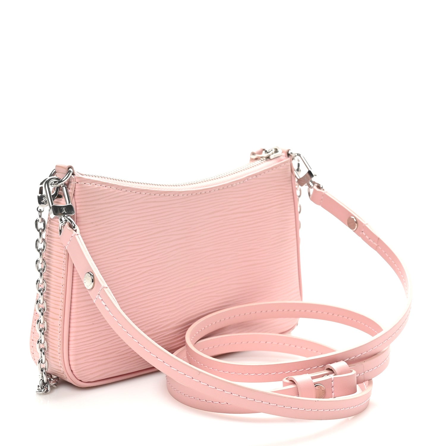 Louis Vuitton Epi Easy Pouch On Strap Rose Ballerine 3 of 8