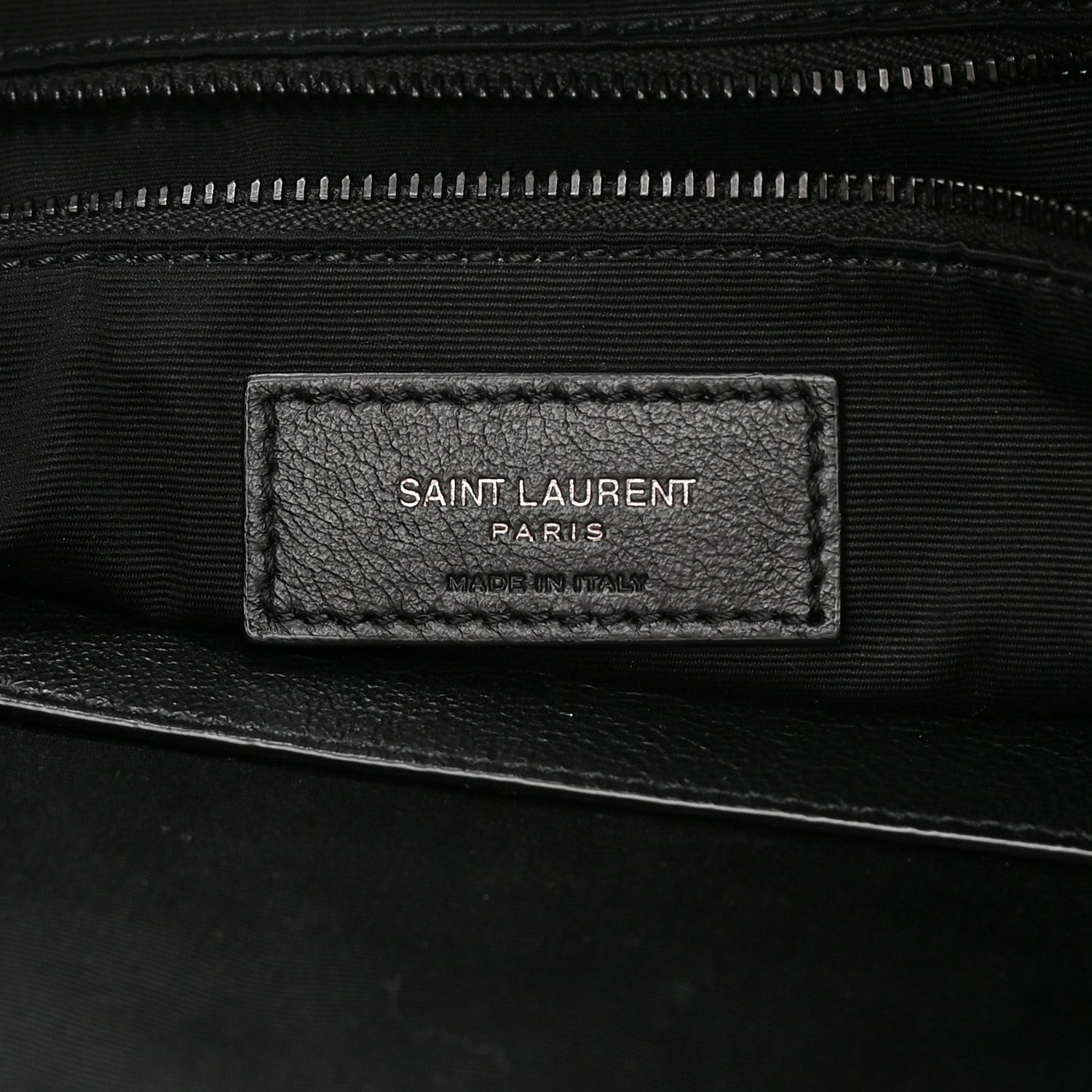 Saint Laurent Crinkled Calfskin Matelasse Monogram Large Niki Shopper Tote Black 6 of 13