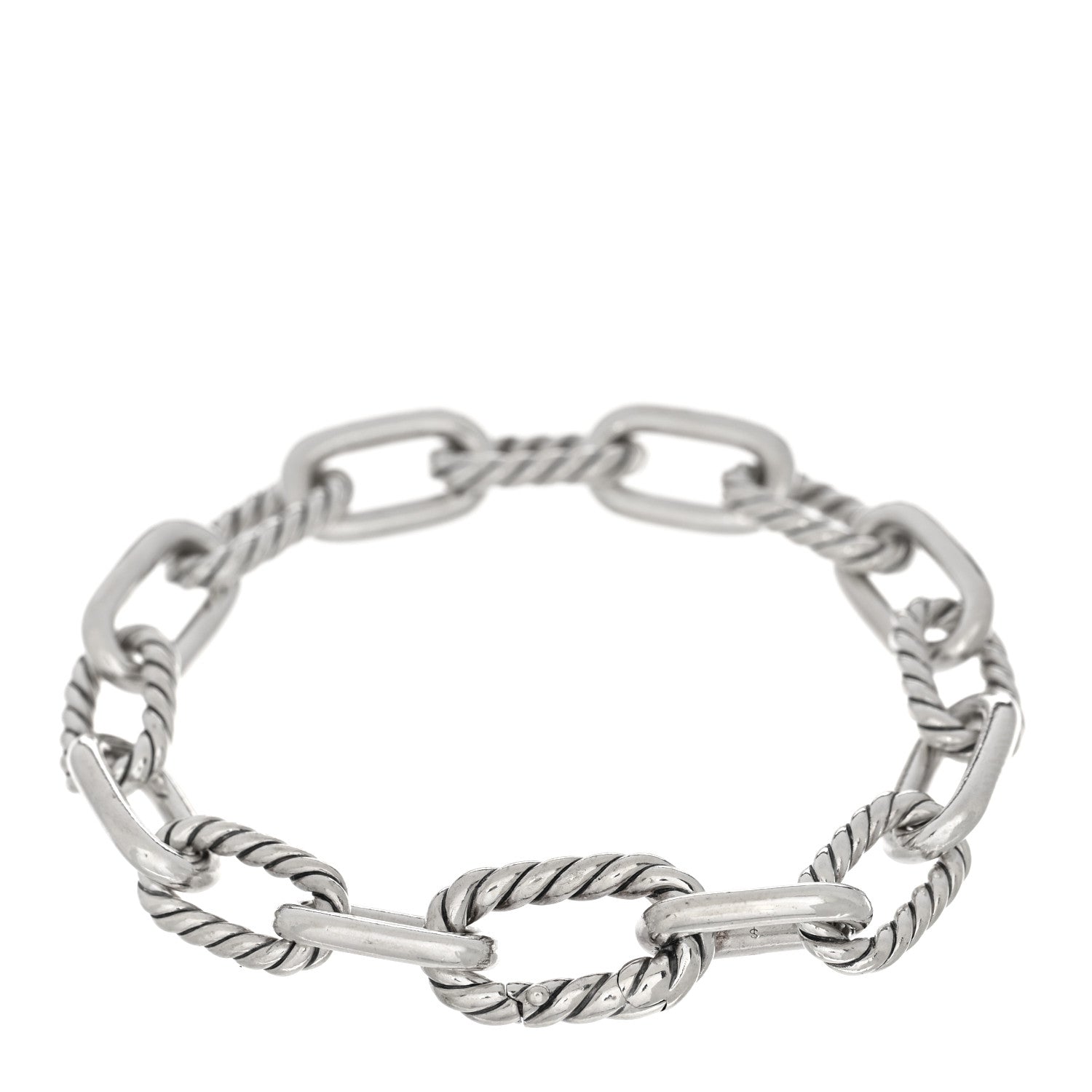 David Yurman Sterling Silver 8.5mm Madison Chain Bracelet 2 of 3