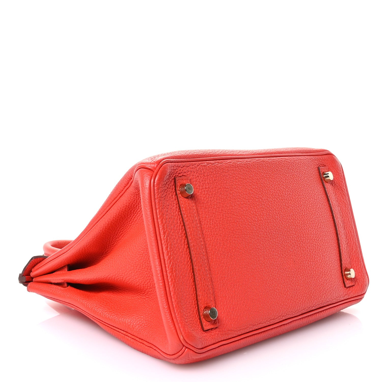 Hermes Togo Birkin 30 Orange Poppy 4 of 12