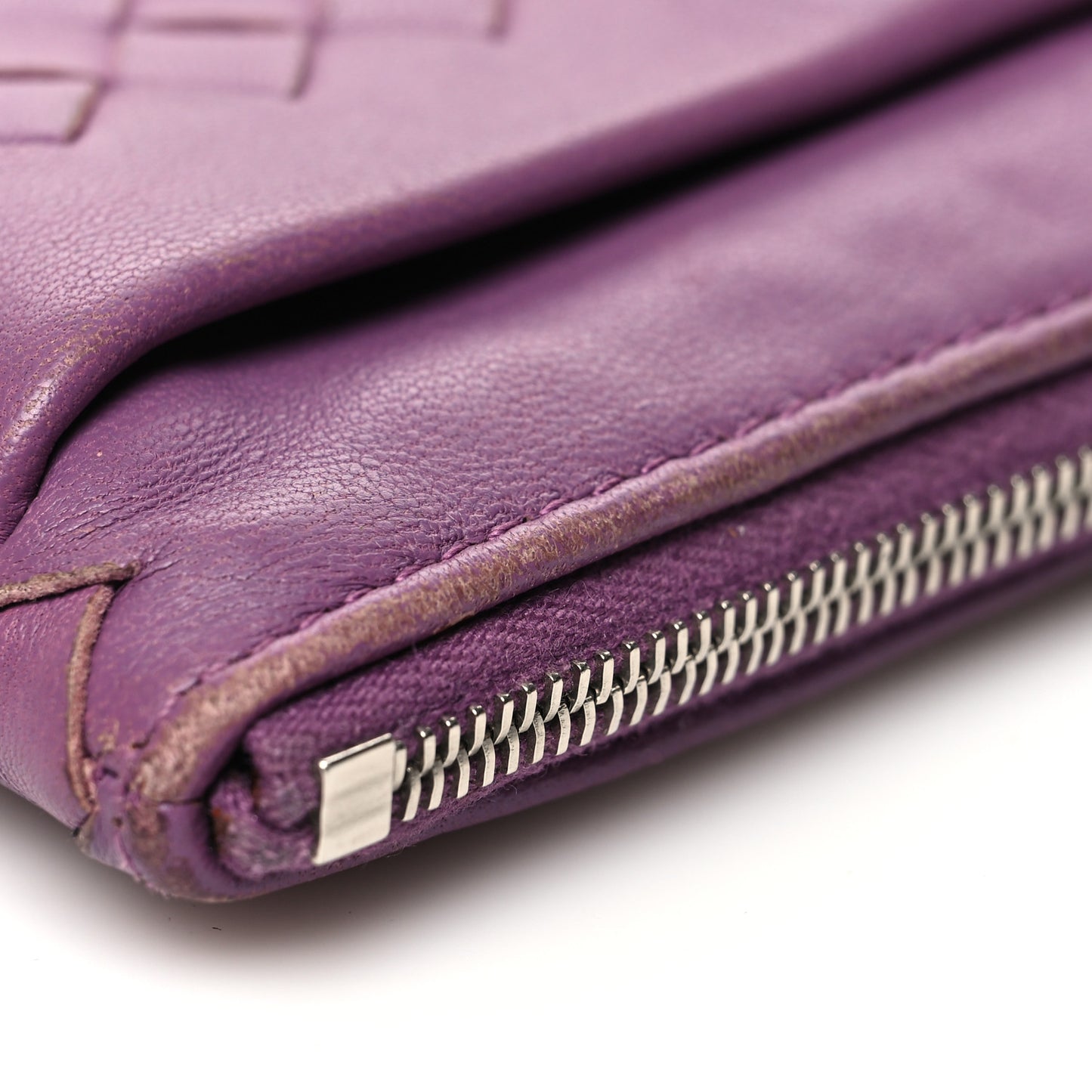 Nappa Intrecciato Key Case Byzantine