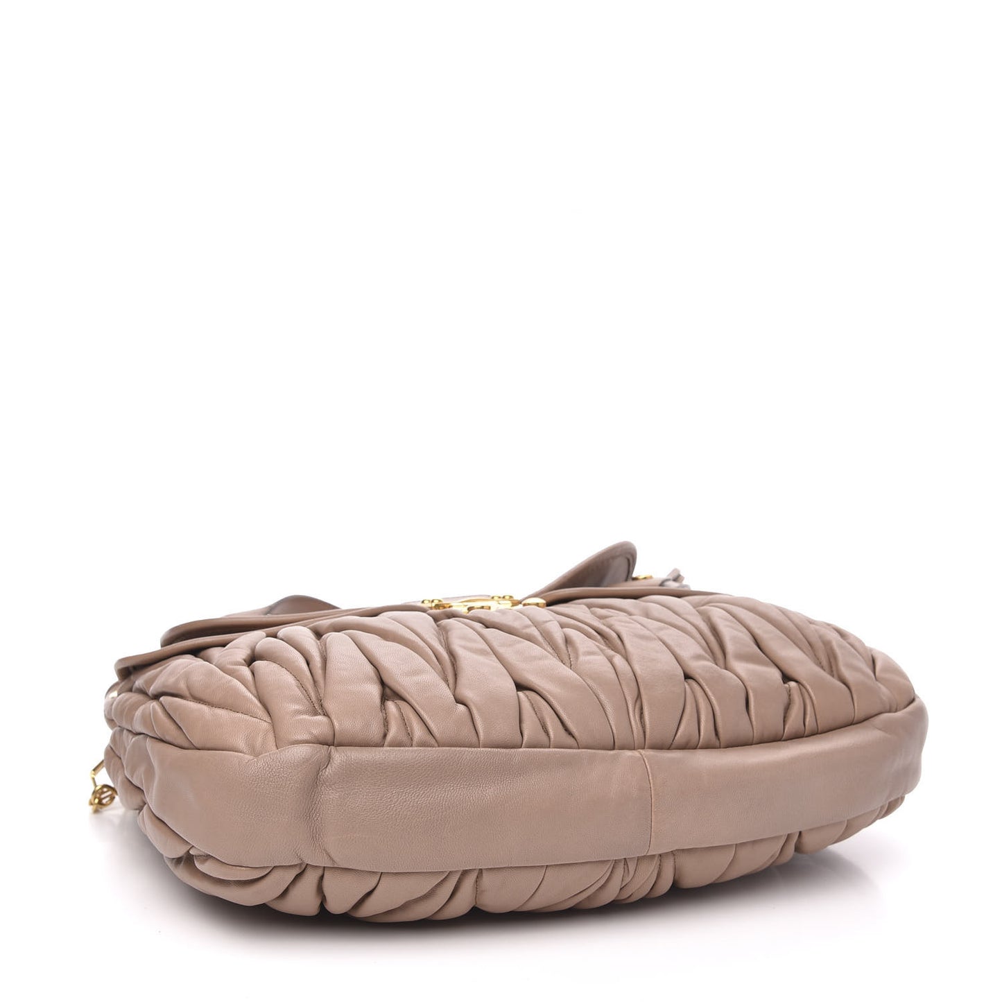 Nappa Matelasse Coffer Hobo Cammeo