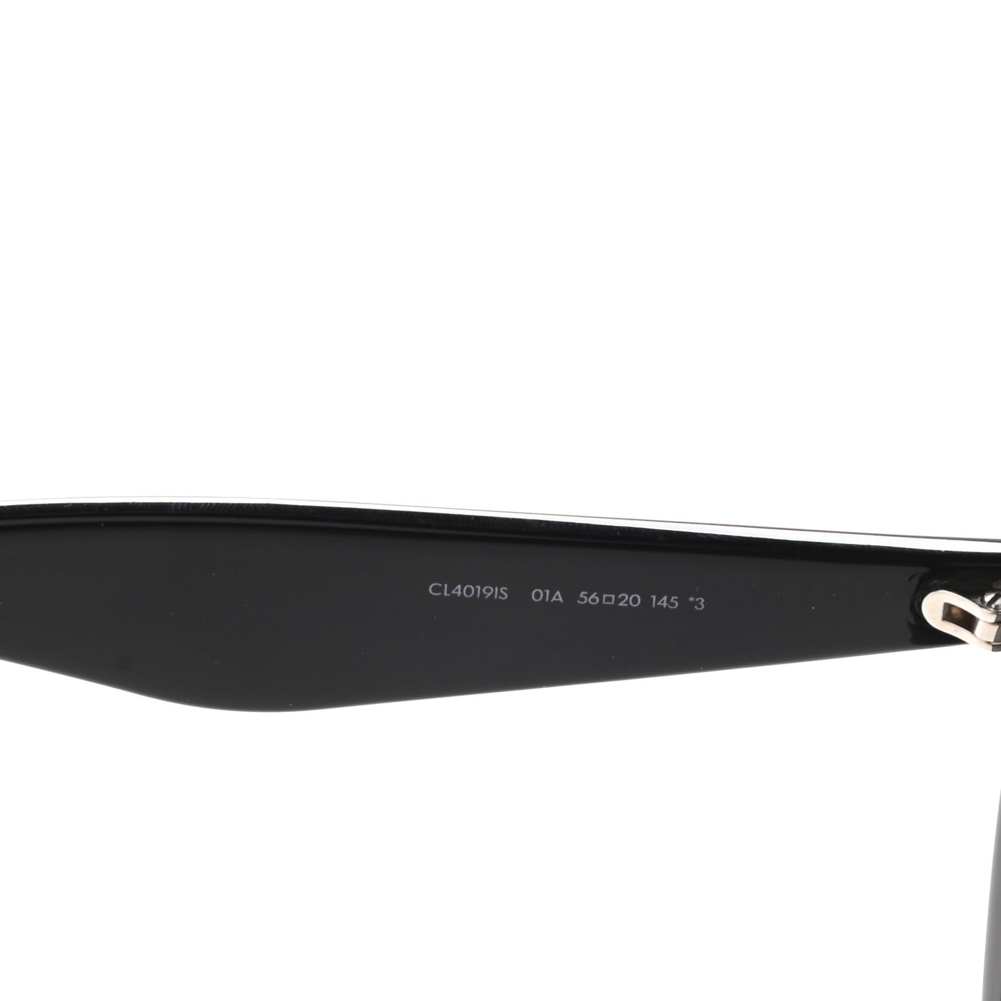 Acetate Crystal Cat Eye Sunglasses CL4019IS Black