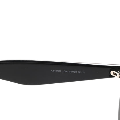 Celine Acetate Crystal Cat Eye Sunglasses CL4019IS Black 5 of 6