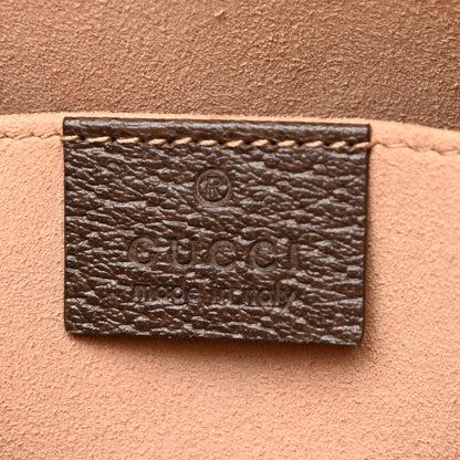 Gucci GG Supreme Monogram Web Ophidia Pouch Brown 6 of 7