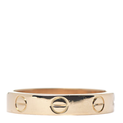 Cartier 18K Yellow Gold 3.5mm LOVE Wedding Band Ring 52 6 3 of 5