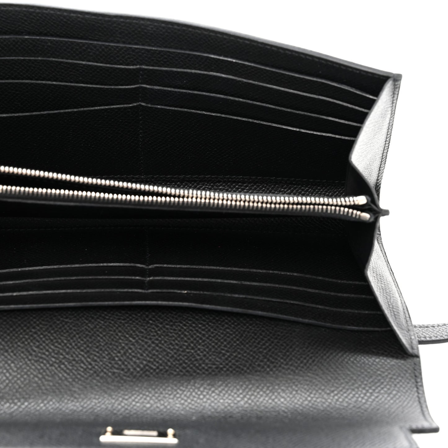 Epsom Kelly Longue Wallet Black