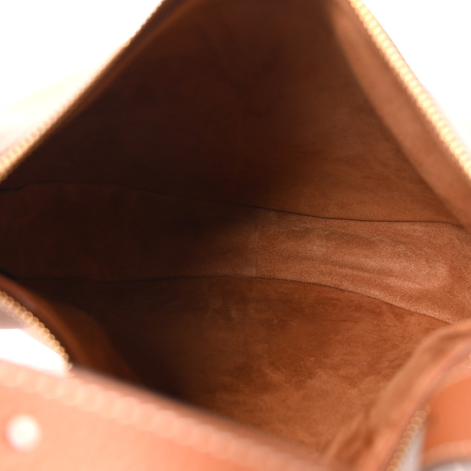 Celine Supple Calfskin Medium Triomphe Heloise Shoulder Bag Tan 5 of 11