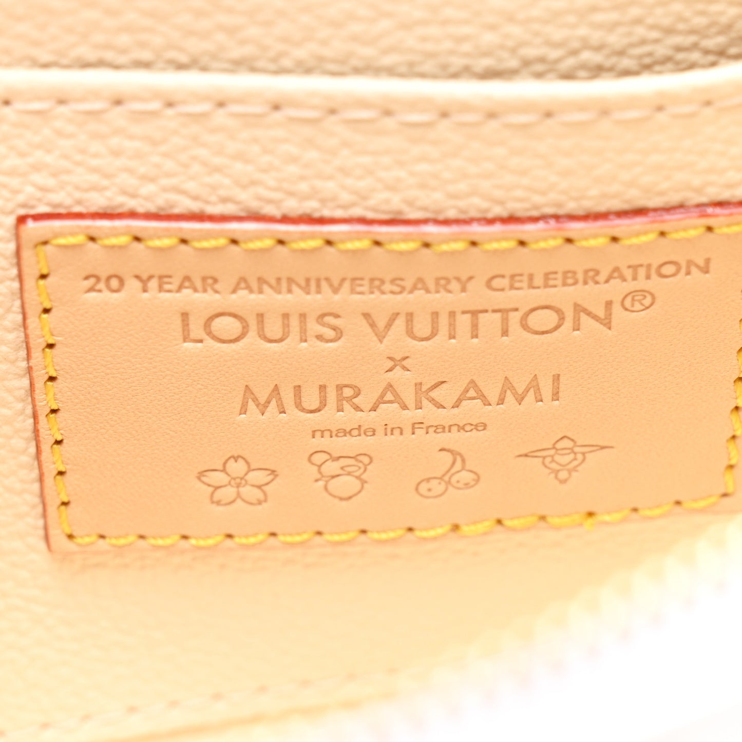 LV x TM Monogram Multicolor Cosmetic Pouch PM White