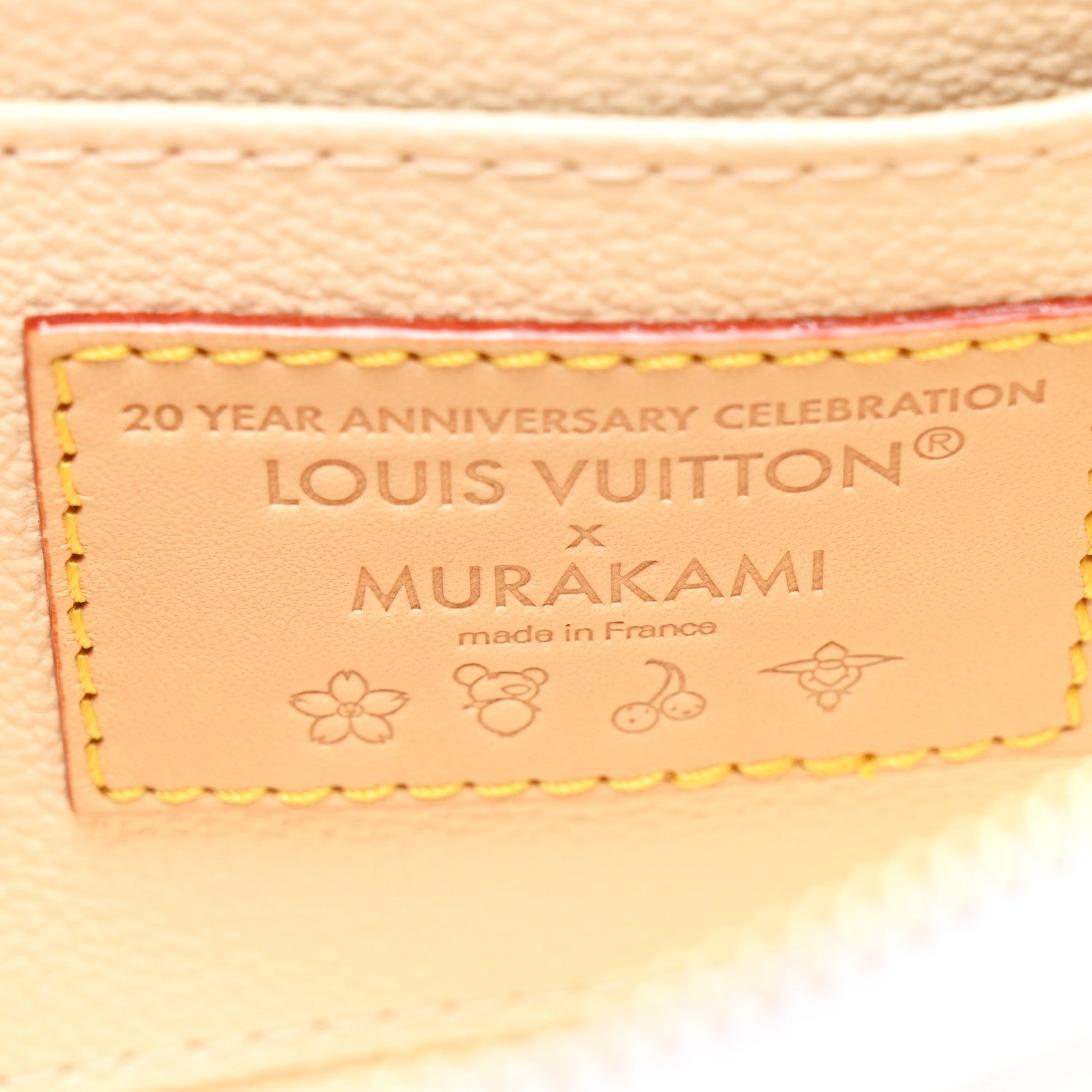 Louis Vuitton LV x TM Monogram Multicolor Cosmetic Pouch PM White 6 of 7